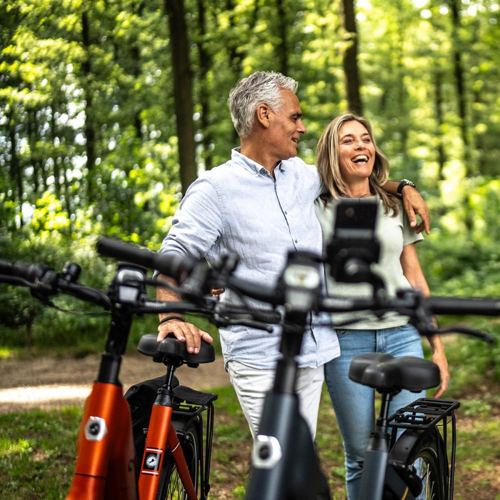 Waar begint en eindigt de fietsroute?