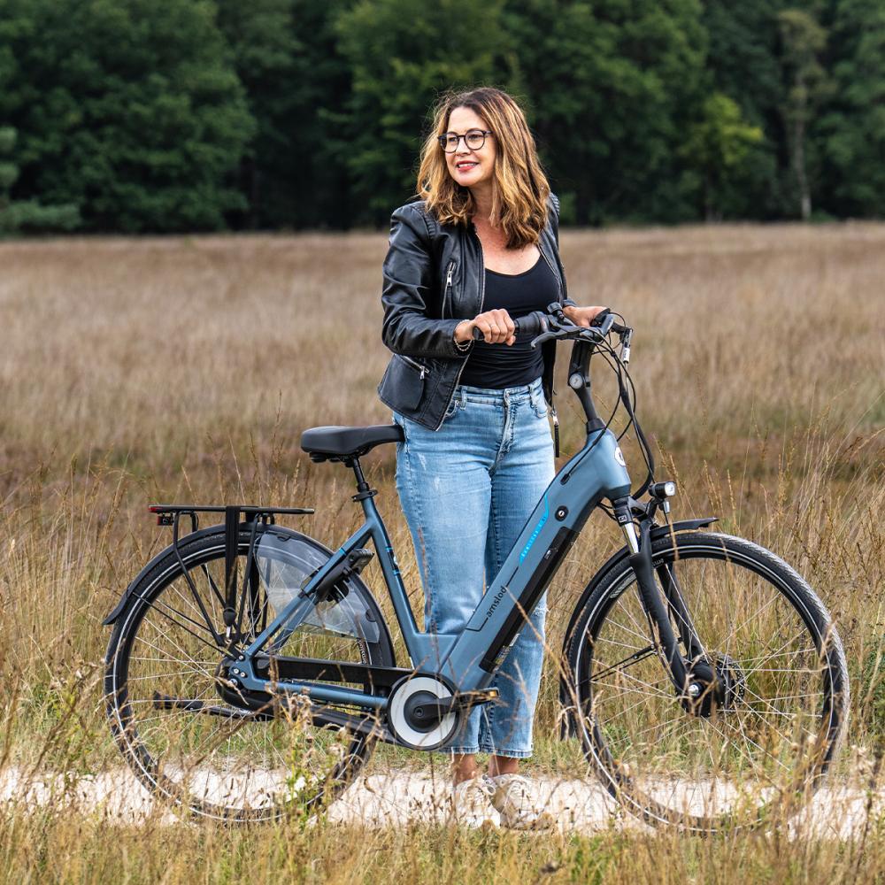 Ontdek de elektrische fietsen met voorwielmotor van Amslod