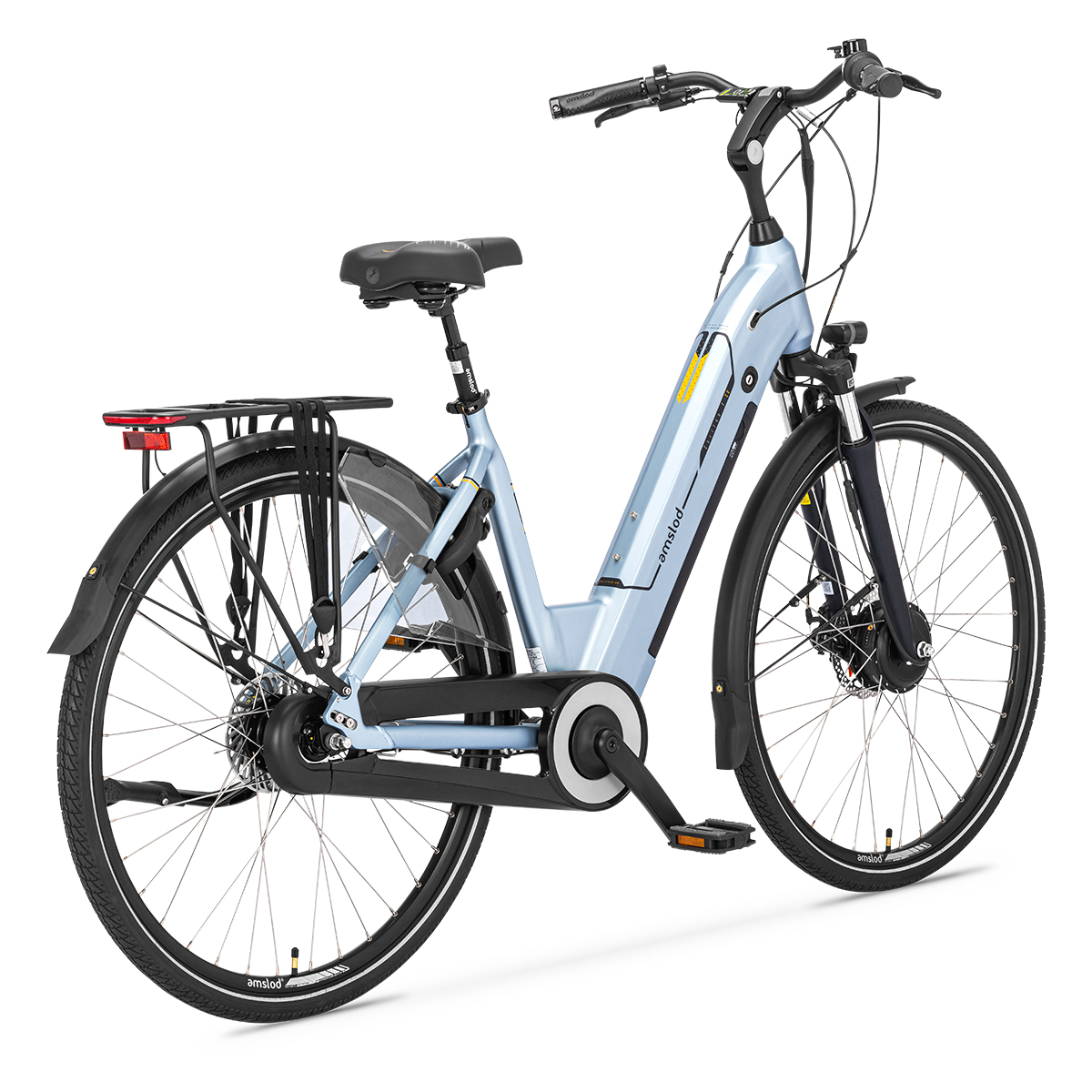 afbeelding Amslod elektrische fiets comfort flow carlton electrische fiets 3