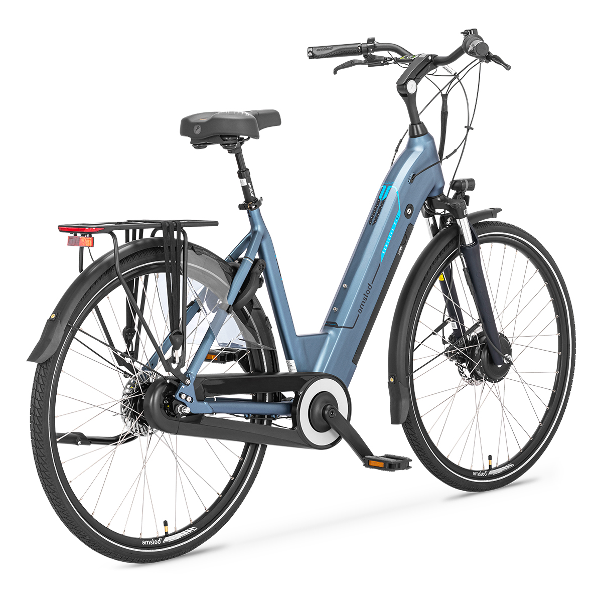 afbeelding Amslod elektrische fiets comfort flow hamilton fiets elektrische 3