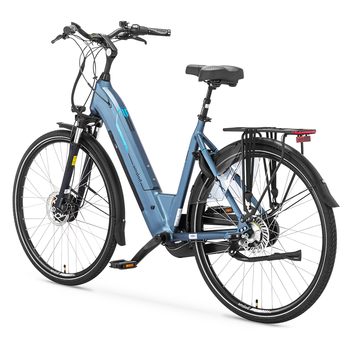 afbeelding Amslod elektrische fiets comfort flow hamilton fiets elektrische 5